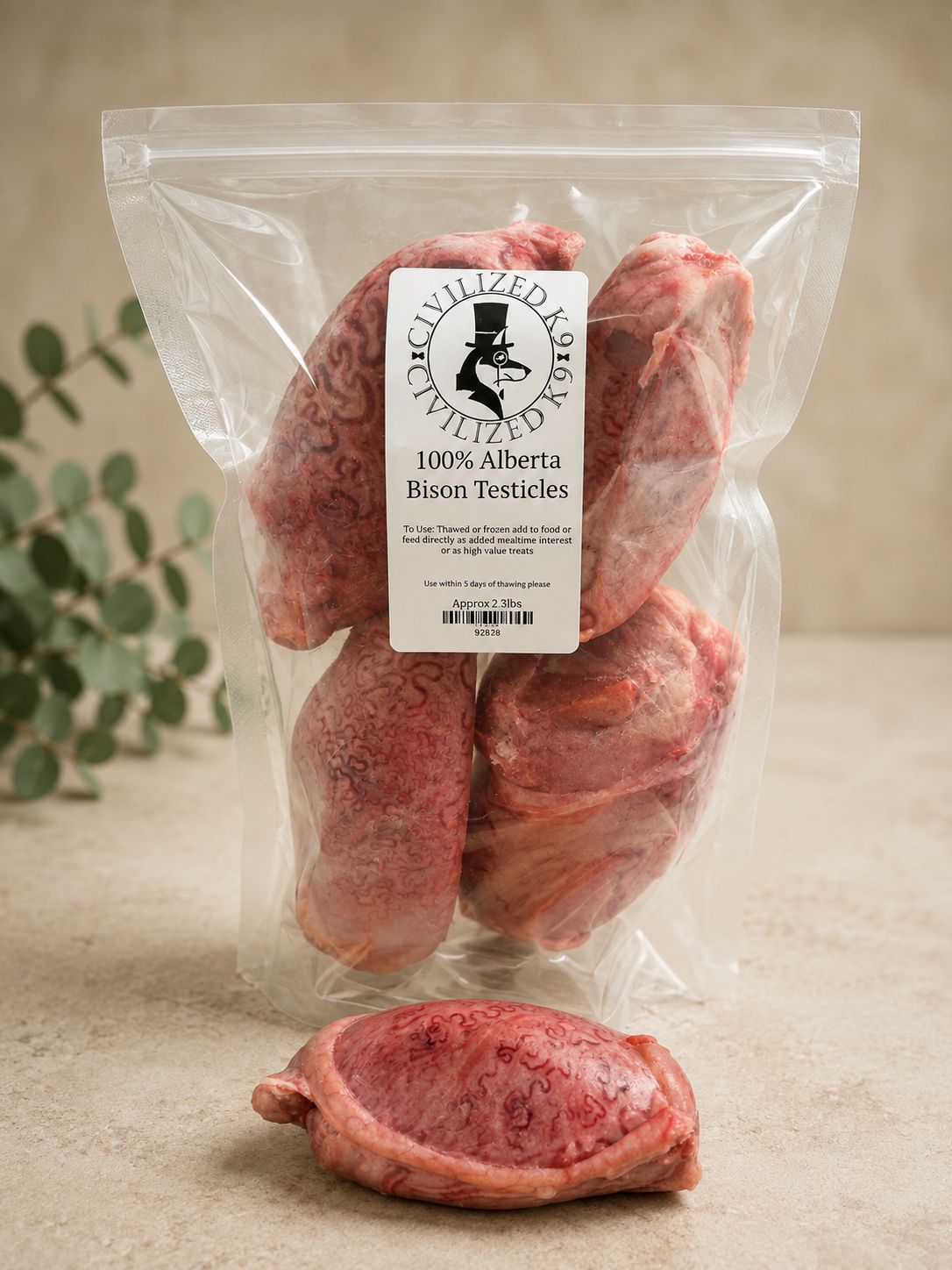 Frozen Bison Testicles (approx. 2.5lbs)