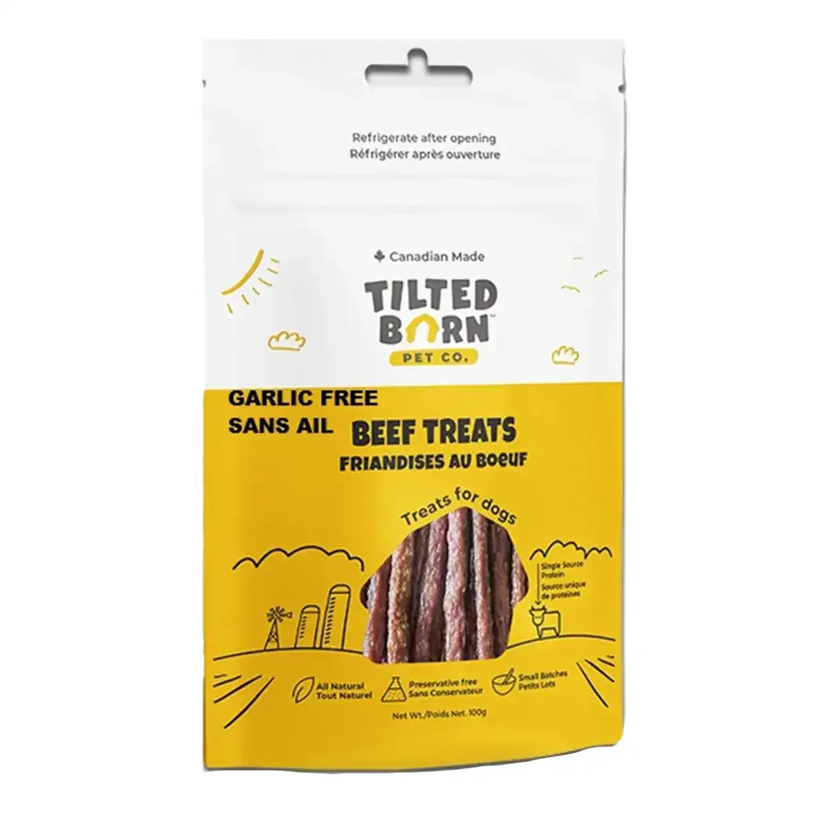 Tilted Barn Garlic Free - Beef Treats