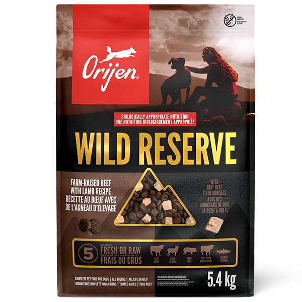 ORIJEN Dog Wild Reserve Beef, Size: 5.4kg