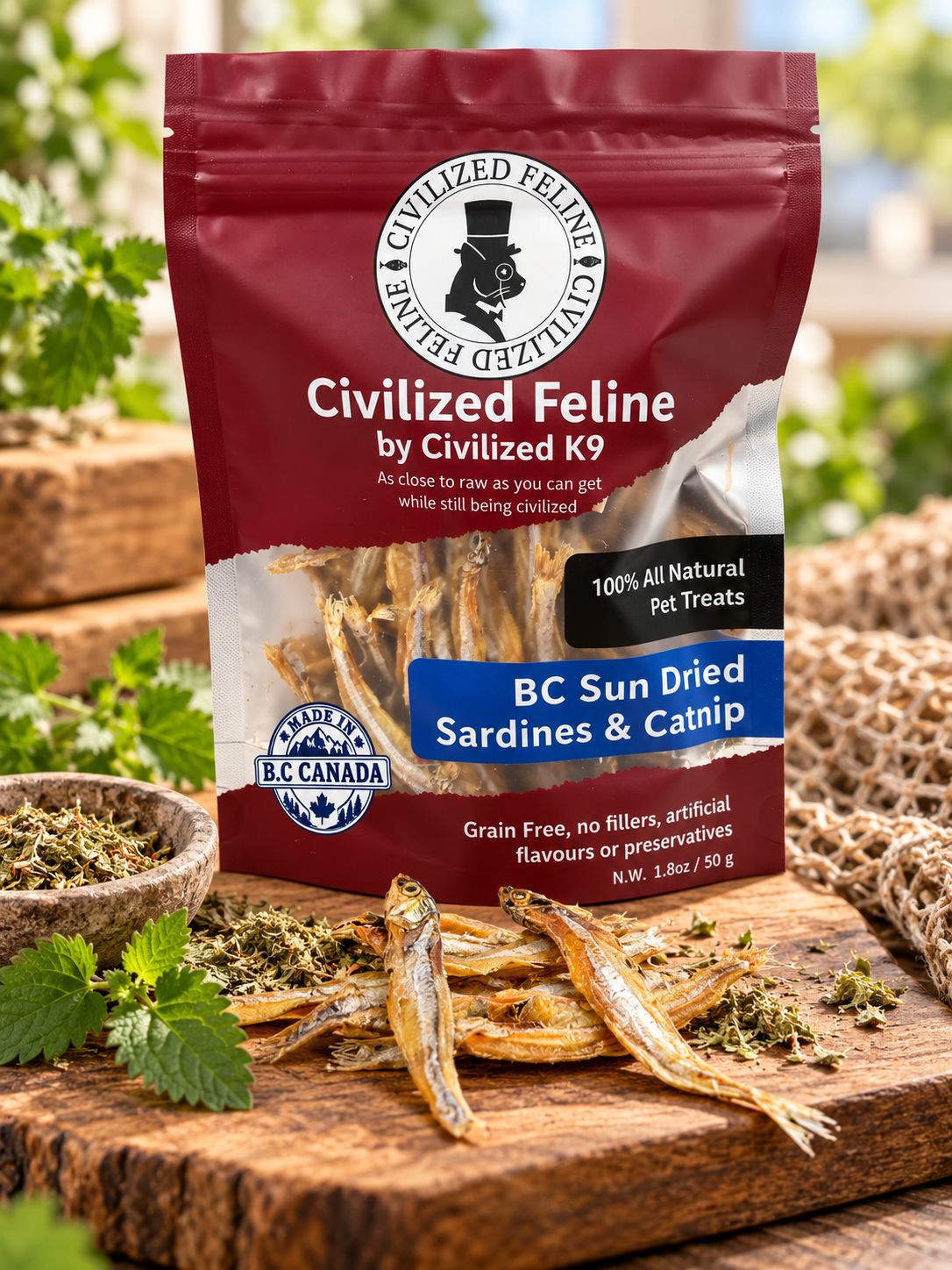 Civilized Feline BC Sundried Sardines &amp; Catnip