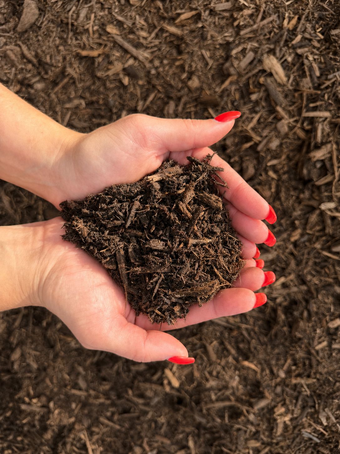 Double Ground Natural Brown Mulch