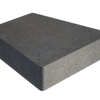 4" Trapezoid Smooth Cap Shaded Gray - Each