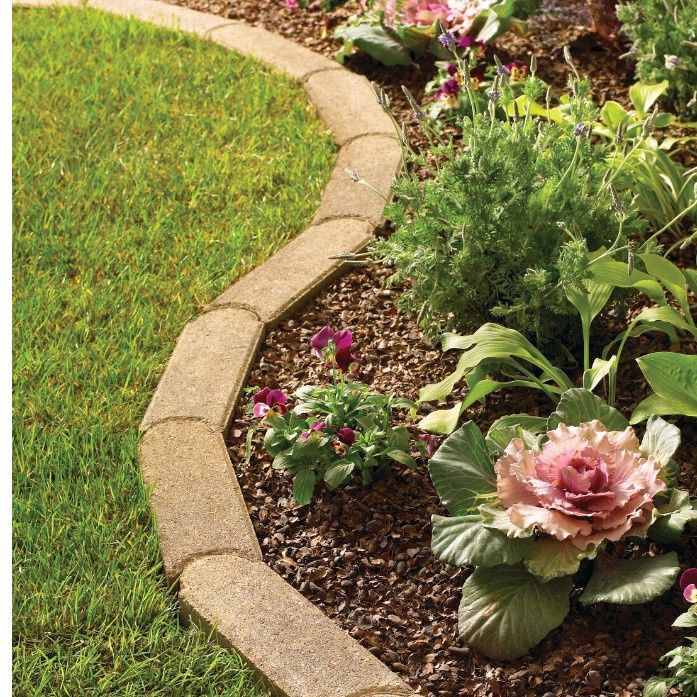 Edgestone Edger 4x12x3 Tan/Brown - Each