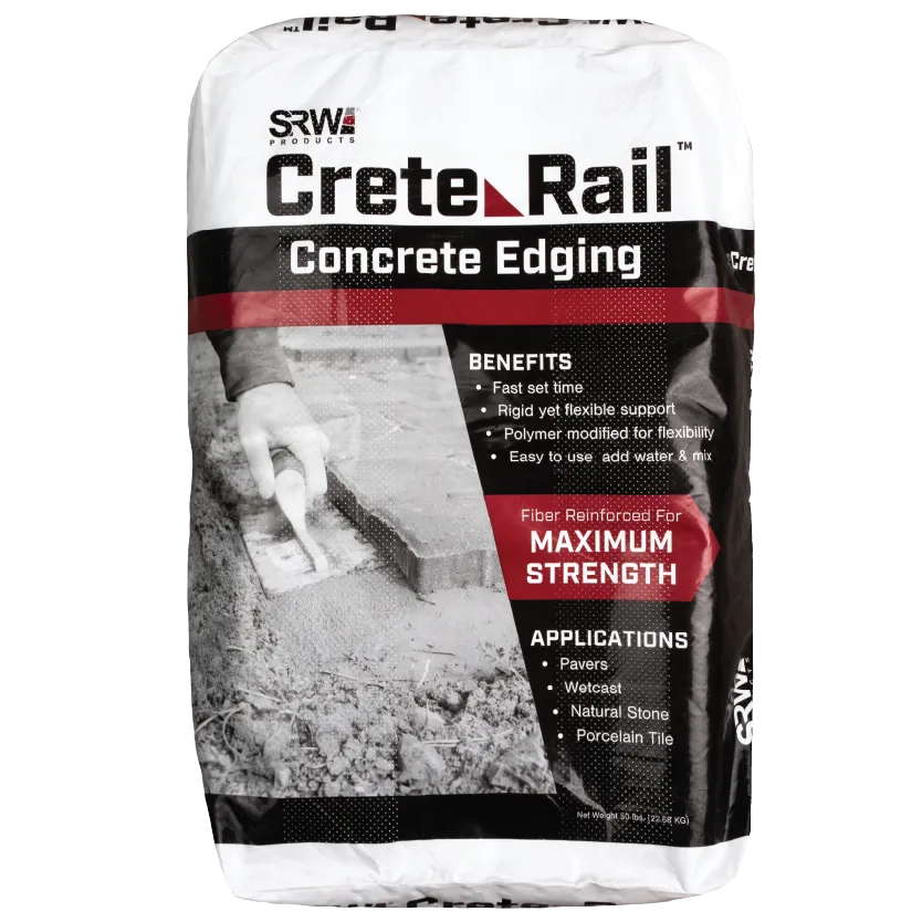 Crete Rail Concrete Edging 50LBS - Bag
