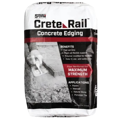 Crete Rail Concrete Edging 50LBS - Bag