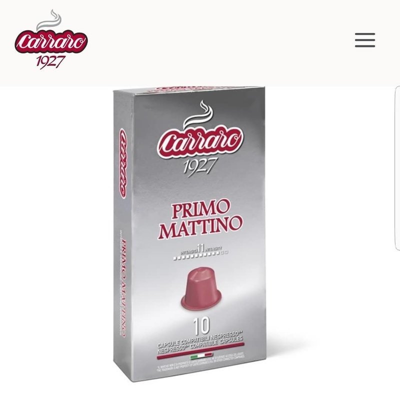 Primo Mattino comp. Nespresso®*
