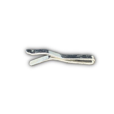 Kravenål clip (sølvfarvet)