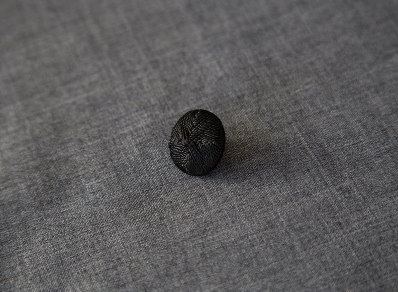 Knap, possement, stor (22 mm)