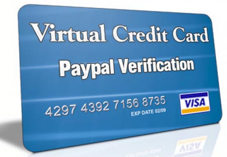 Virtual Credit Card (VCC) For Paypal Account