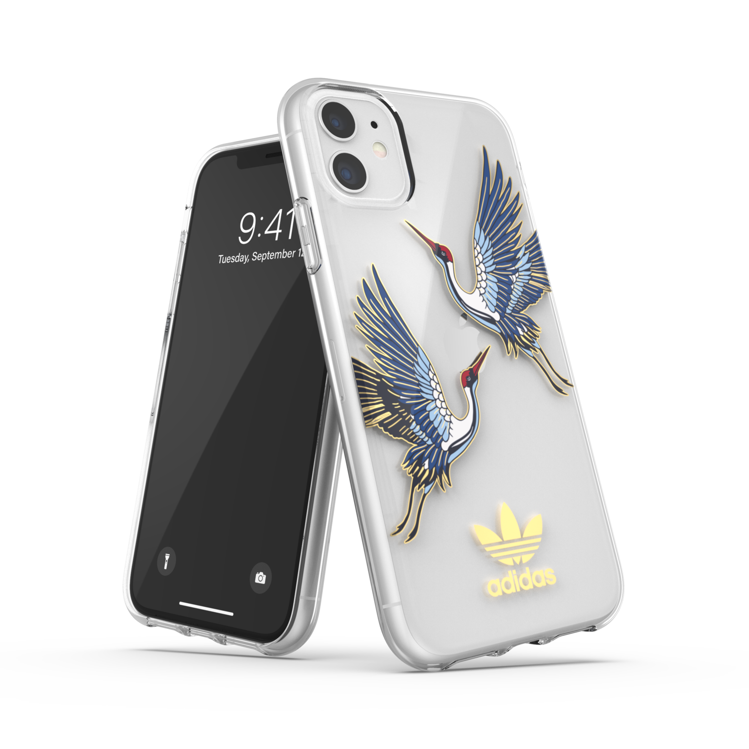 adidas OR Clear Case CNY SS20 for iPhone 11 collegiate royal/gold met