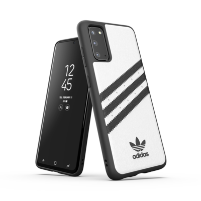 adidas OR Moulded Case PU SS20/SS21 for Galaxy S20 white/black