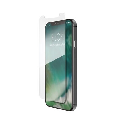 XQISIT Tough Glass CF flat for iPhone 12 Pro Max clear