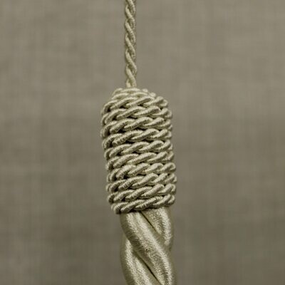 Rope Tie Back Ivory