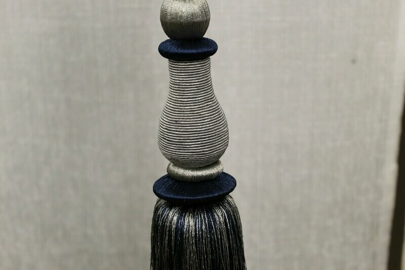 Torello Tie Back Blue Silver