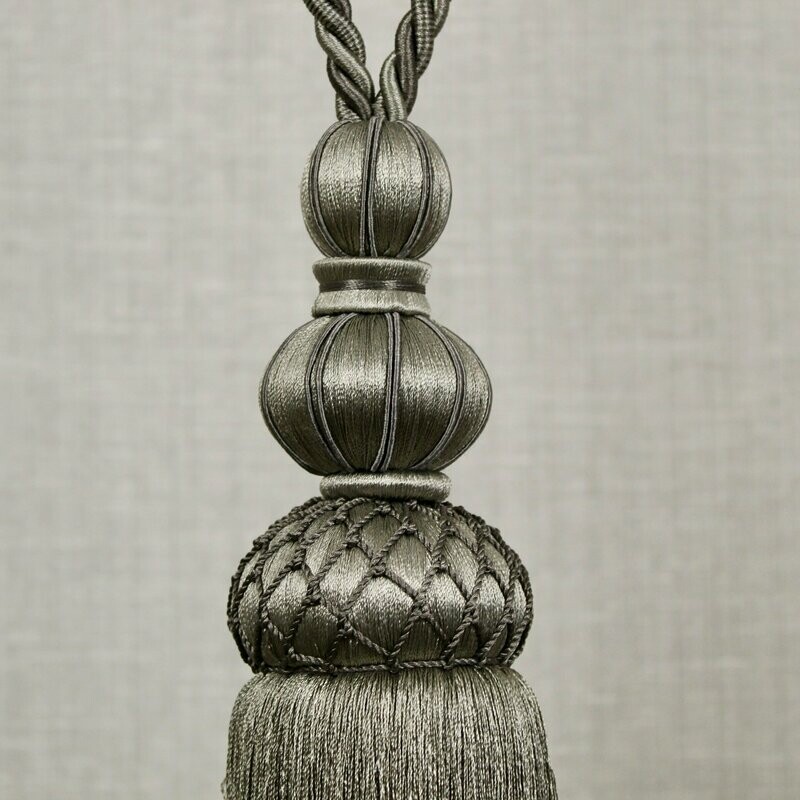 Amalfi Tie Back Pewter