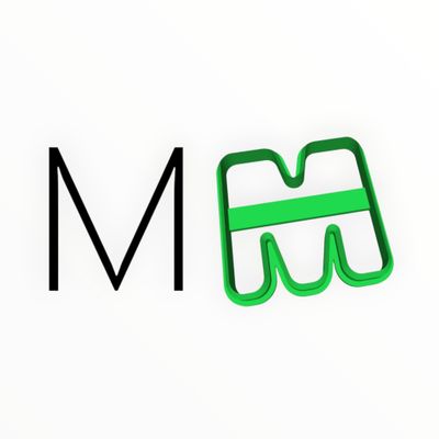 Buchstabe Buchstabe "M"