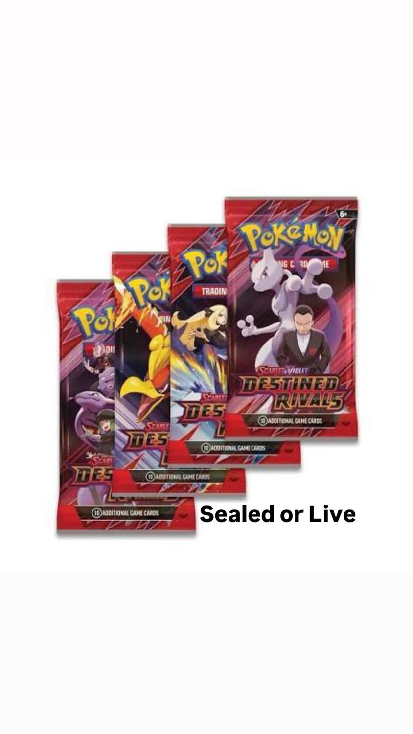 Destined Rivals Booster Pack: Sealed Or Live