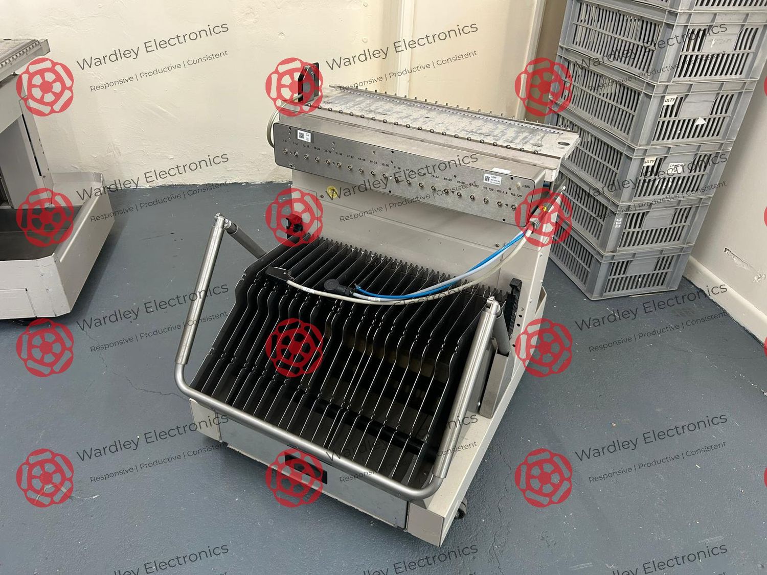 Siemens ASM Siplace S/F Type 120 Lane Component Feeder Changeover Table Trolley 00116226