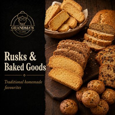Rusks &amp; Baked Goods