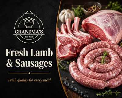 Fresh Lamb &amp; Sausages