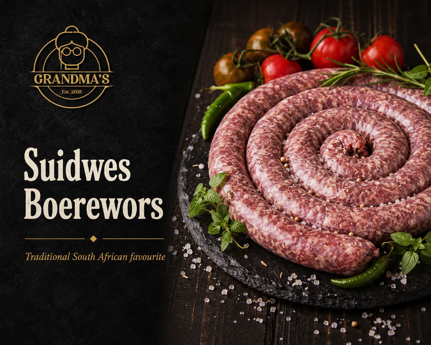Suidwes Boerewors/Beef Sausage