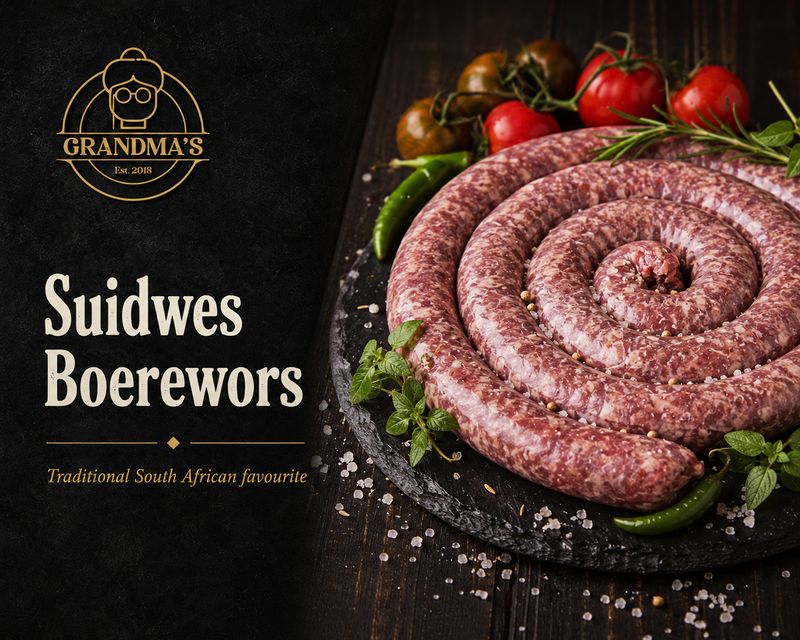 Suidwes Boerewors/Beef Sausage