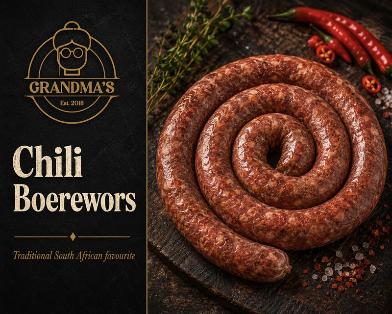 Chili Boerewors/Chili Beef Sausage