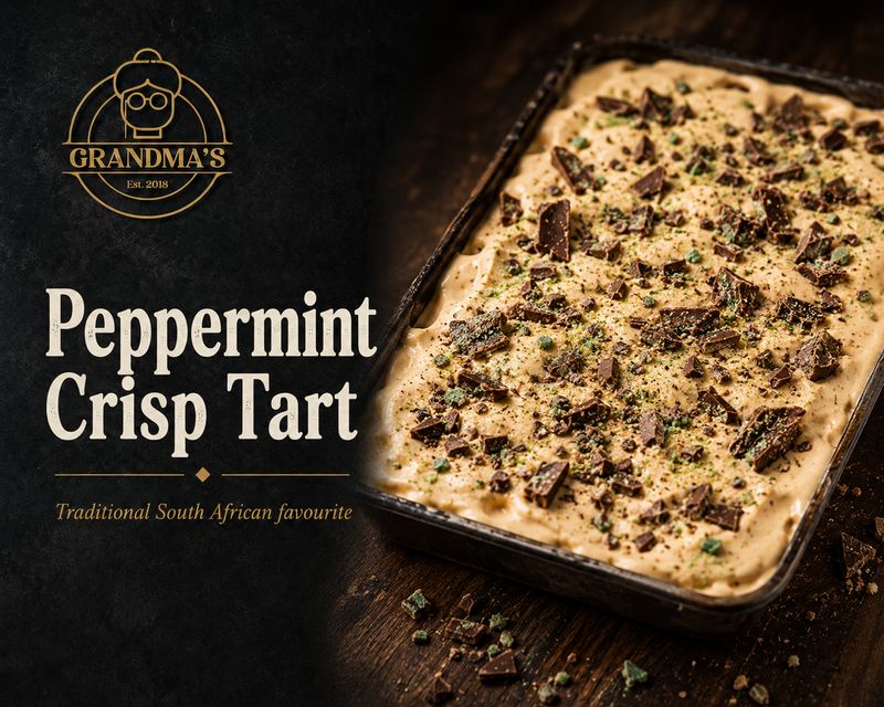 Peppermint Crisp Tart
