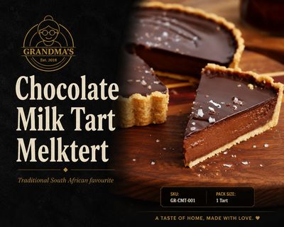 Chocolate Milk Tart