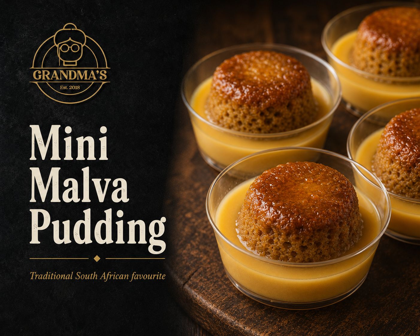 Mini Malva Pudding