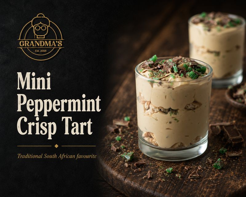 Mini Peppermint Crisp Tart