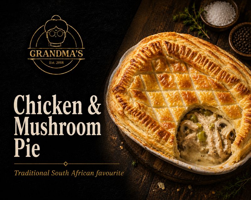 Chicken n Mushroom Pie