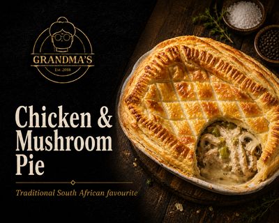 Chicken n Mushroom Pie