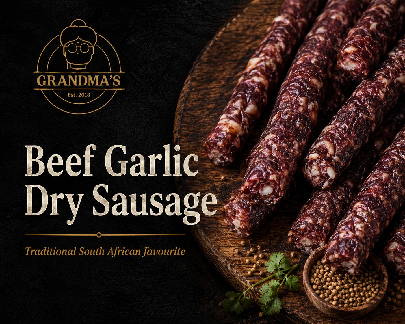 Garlic Dry Sausage/Garlic Droëwors