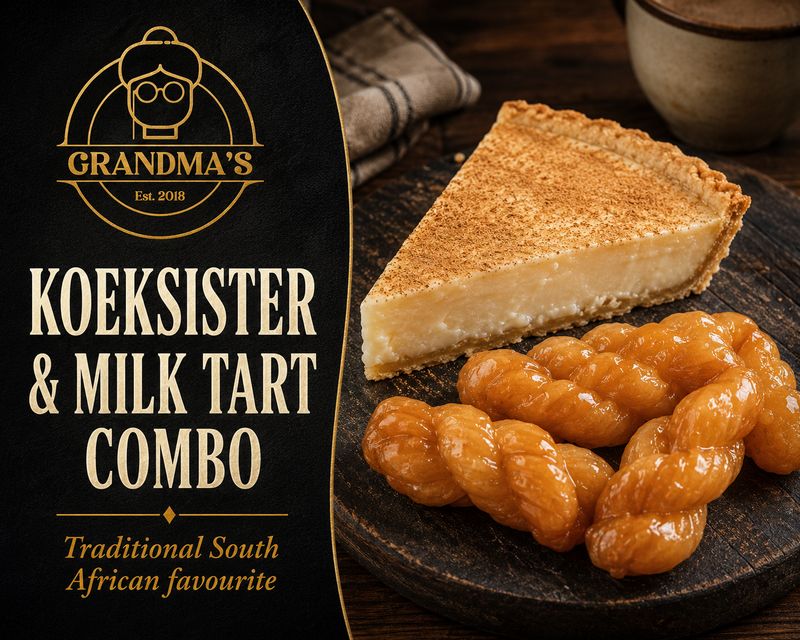 Milk Tart/Koeksister Combo
