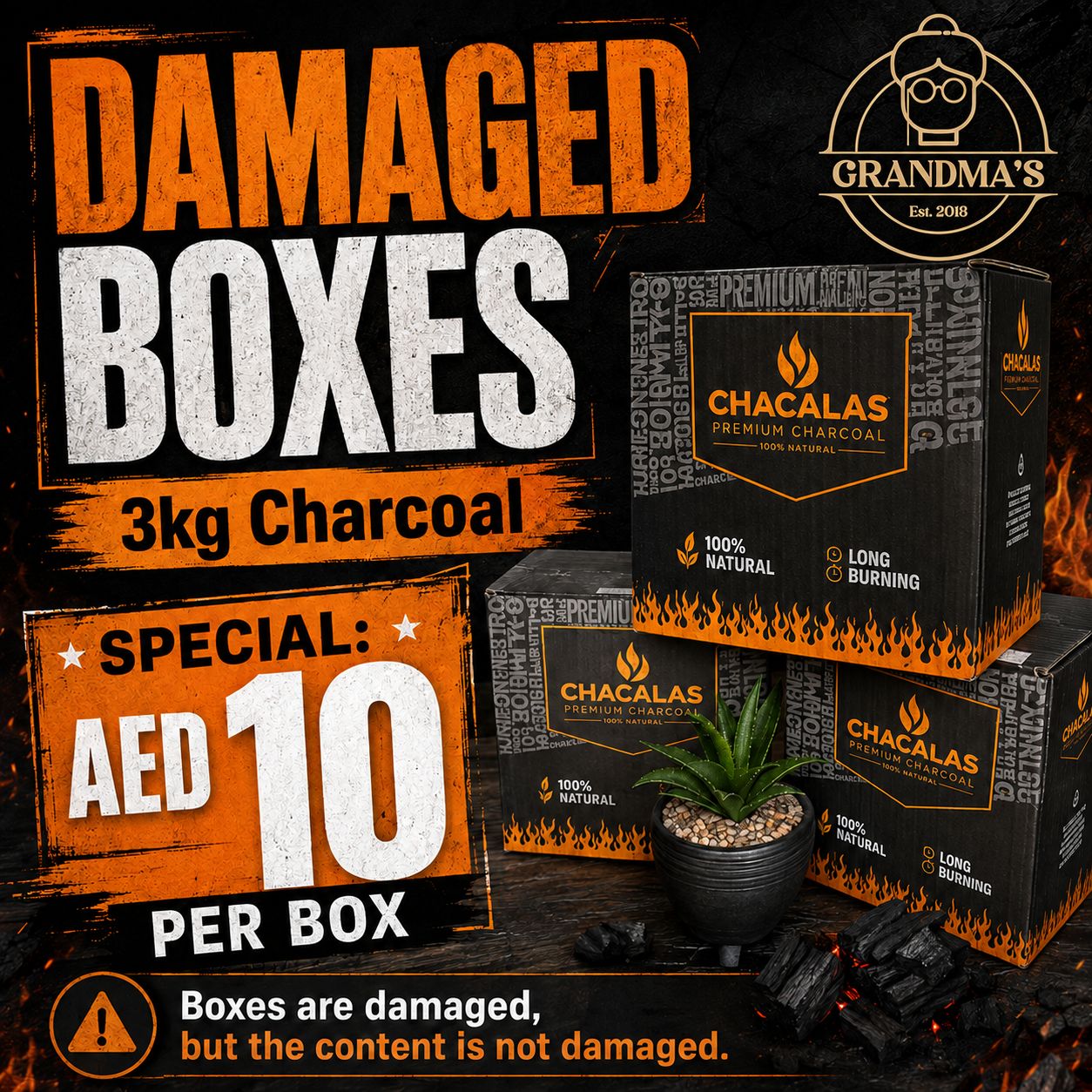 Chacalas Briquettes