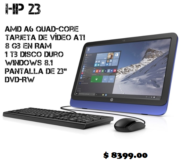 HP ALL IN ONE 23