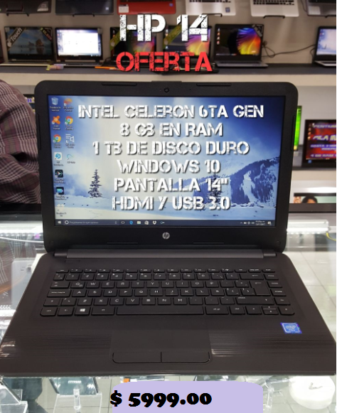 LAPTOP HP 14-AM081TU