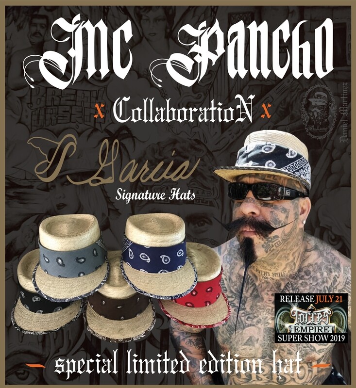 GARCIA HAT【61】ローライダー チカーノ ウエストコースト ブラウン Exclusive Wool Hats