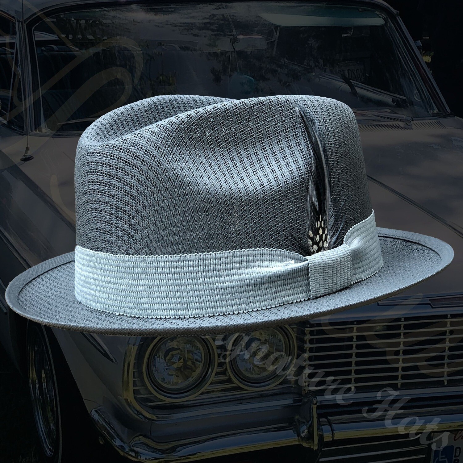 Oxford Flipped Short Brim Viejo