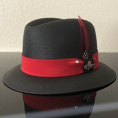 Specialty  Golden Line Black Lowrider Derby w/ Chicana Pin