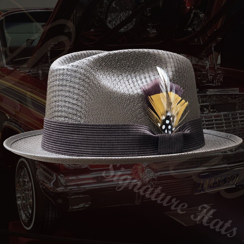 Coco Brown Flipped Short Brim Viejo