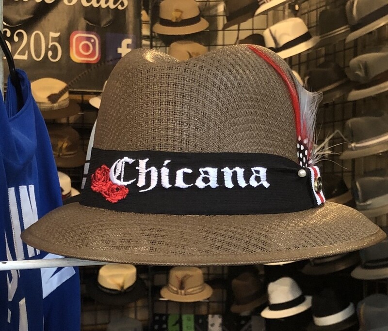Coco Brown Derby w/ Chicana Embroidery