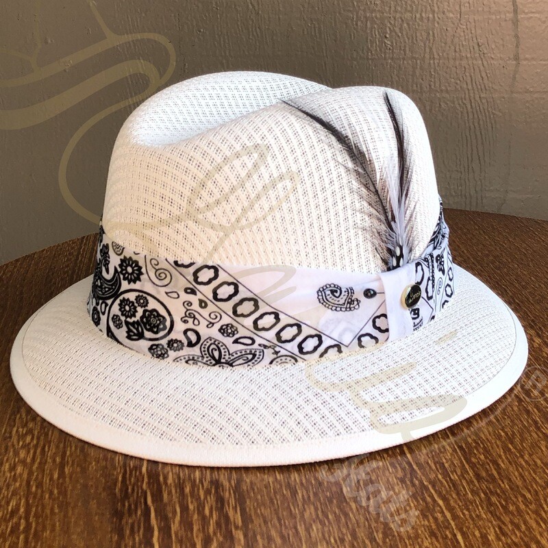 White Classic Lowrider W/ White Bandana