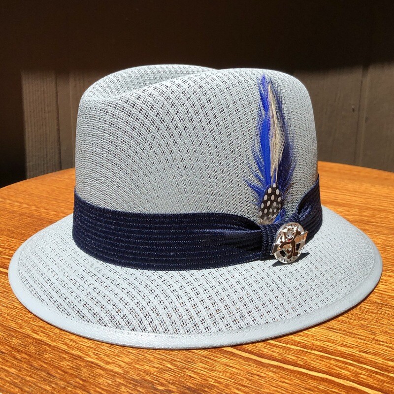 Light Grey Classic Lowrider Derby W/ Felix Pin