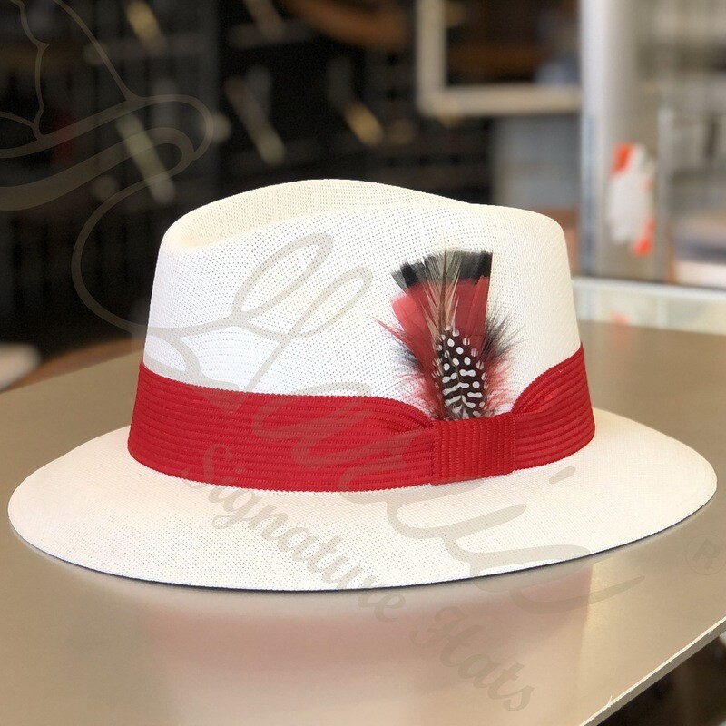 Golden Line White Viejo Fedora