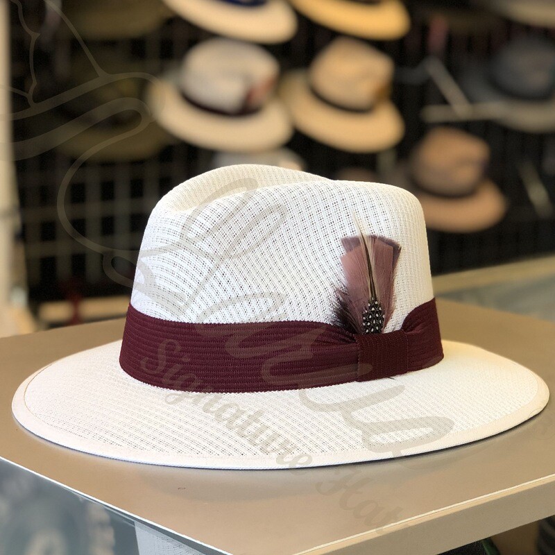 White Chuco Fedora