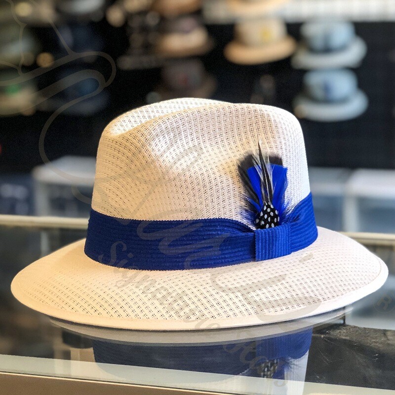 White Pachuco Fedora