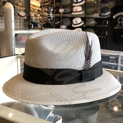 Light Grey Classic Viejo Fedora