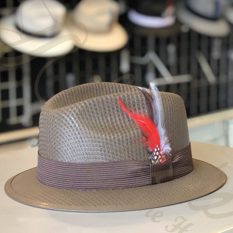 Coco Brown Short Brim Viejo